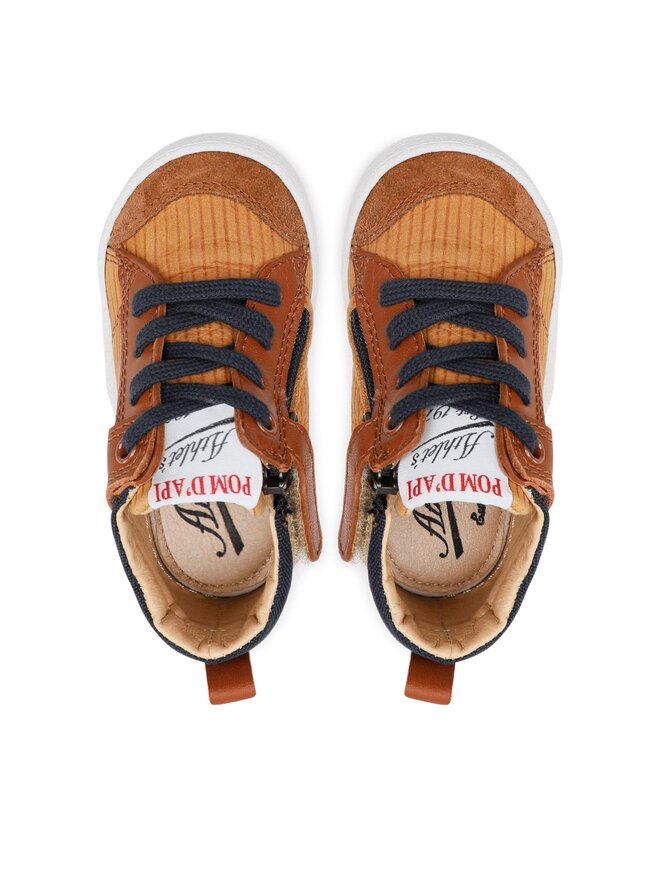 Pom d'Api Superge Pom d'Api Mousse Zip Trek N1SICT0401 Rjava