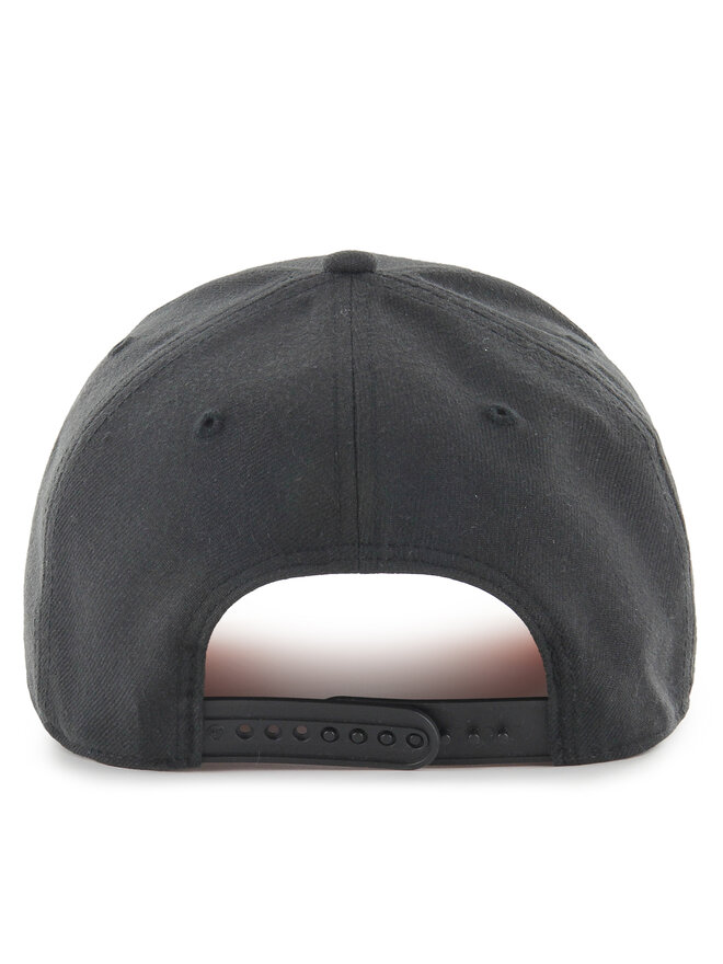 47 Brand Шапка с козирка 47 Brand NHL Anaheim Ducks H-CLZOE25WBP Черен