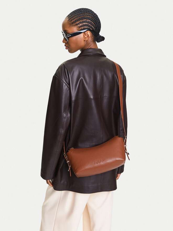 TOUS Handtasche TOUS Tous Buckles 2002188943 Braun