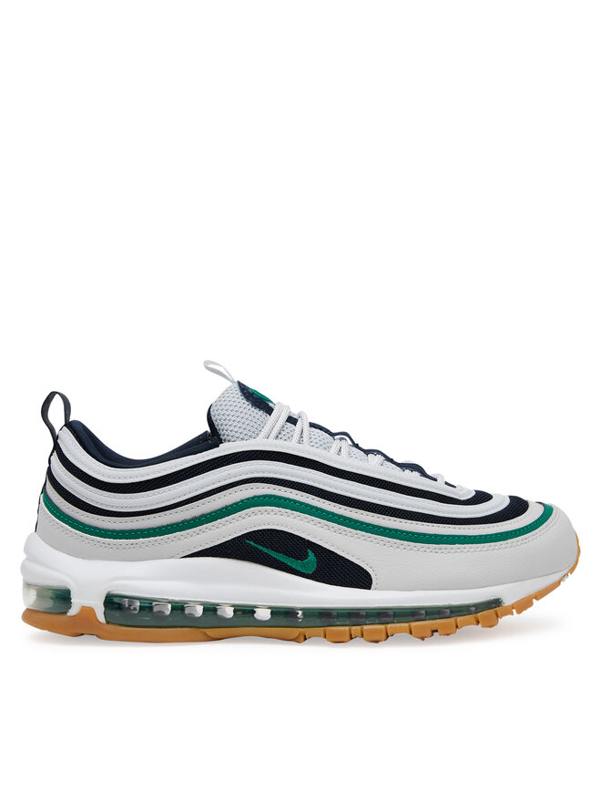 white and green nike air max 97