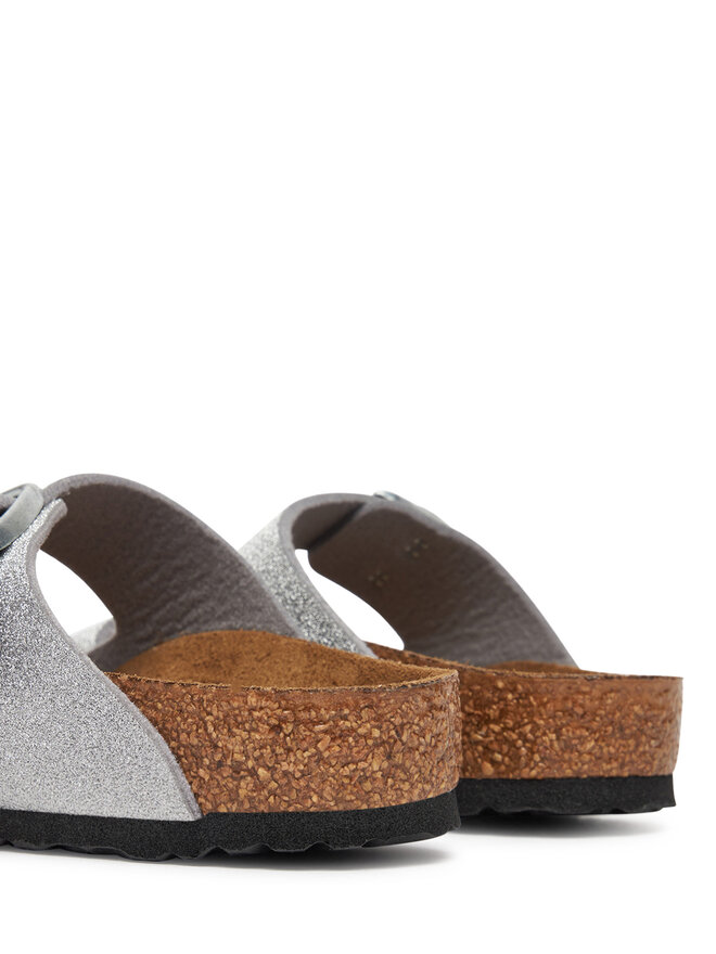 Birkenstock Klapki Birkenstock Arizona Kids 1030477 Srebrny