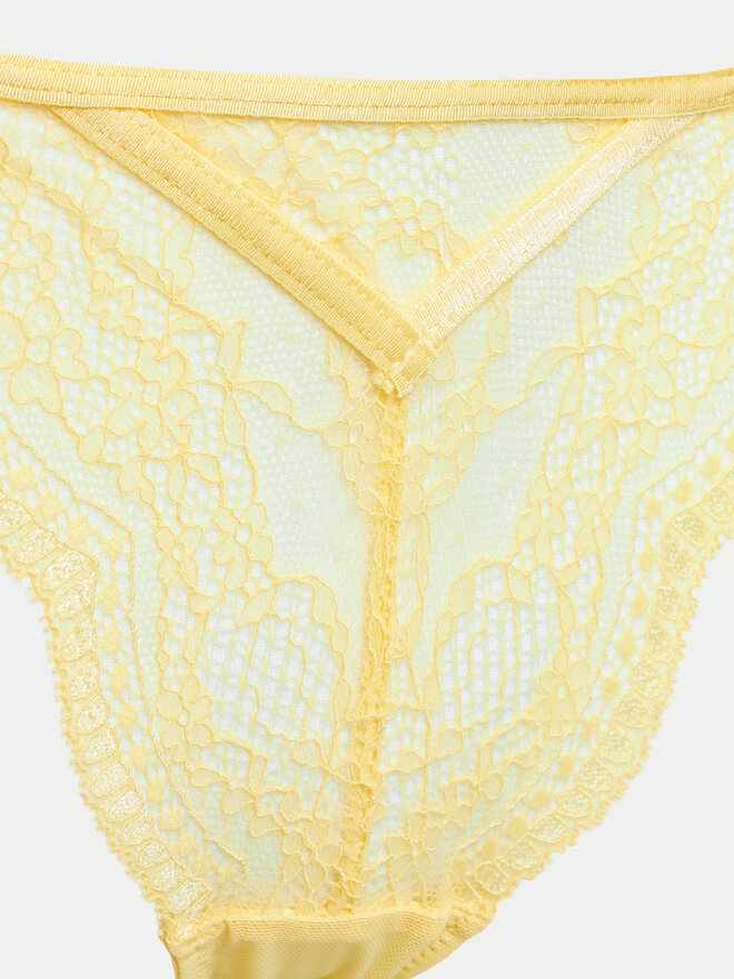 Hunkemöller Hunkemöller Стрінги Isabelle 205390 Жовтий