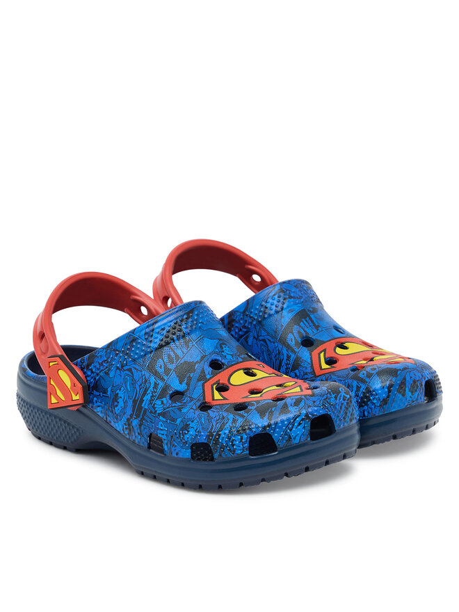 Crocs Pantoletten Crocs Superman Classic Clog 211132 Blau