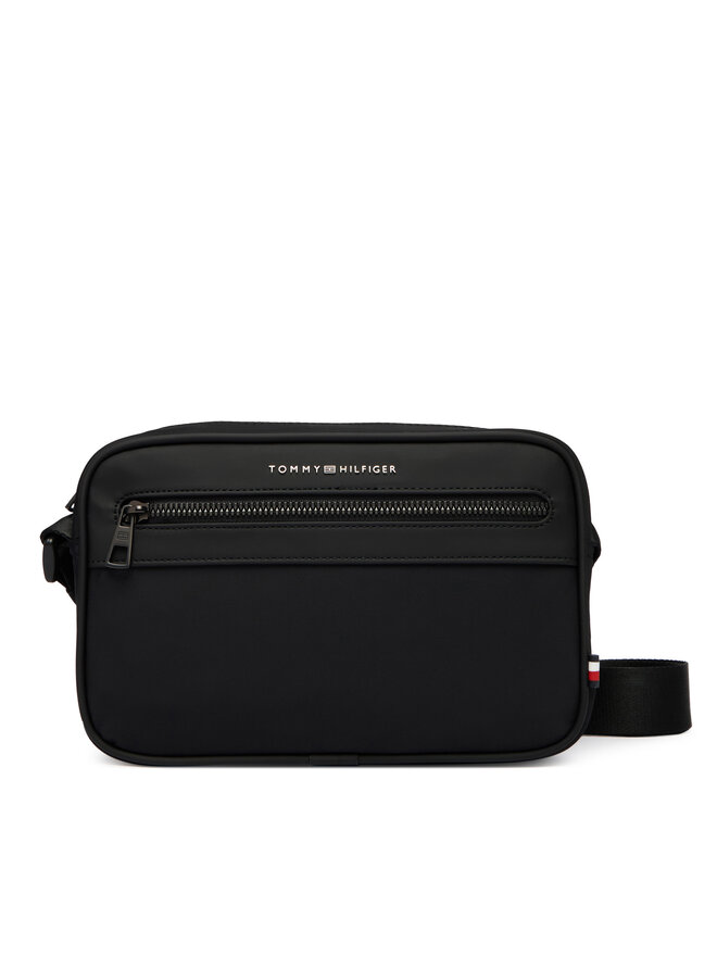 Tommy Hilfiger Umhängetasche Tommy Hilfiger Th Repreve Ew Reporter AM0AM14152 Schwarz