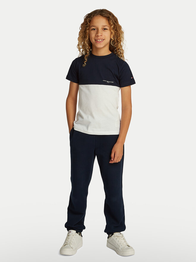 Tommy Hilfiger Tommy Hilfiger Marškinėliai KB0KB09617 D Tamsiai mėlyna Regular Fit