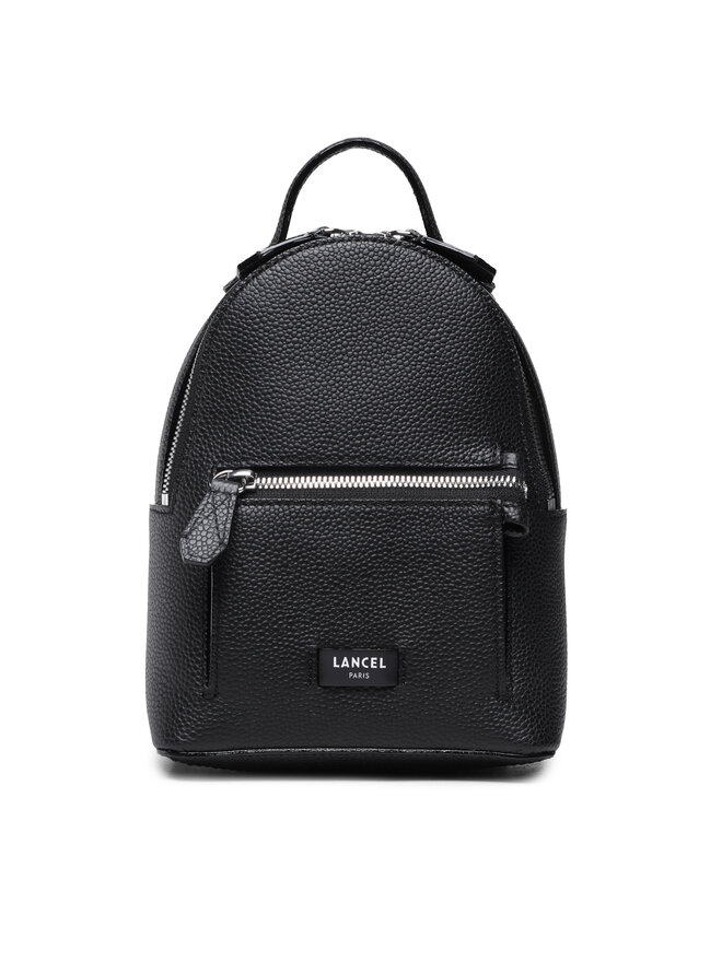 Lancel Plecak Lancel Mini Zip Backpack A1209210TU Czarny