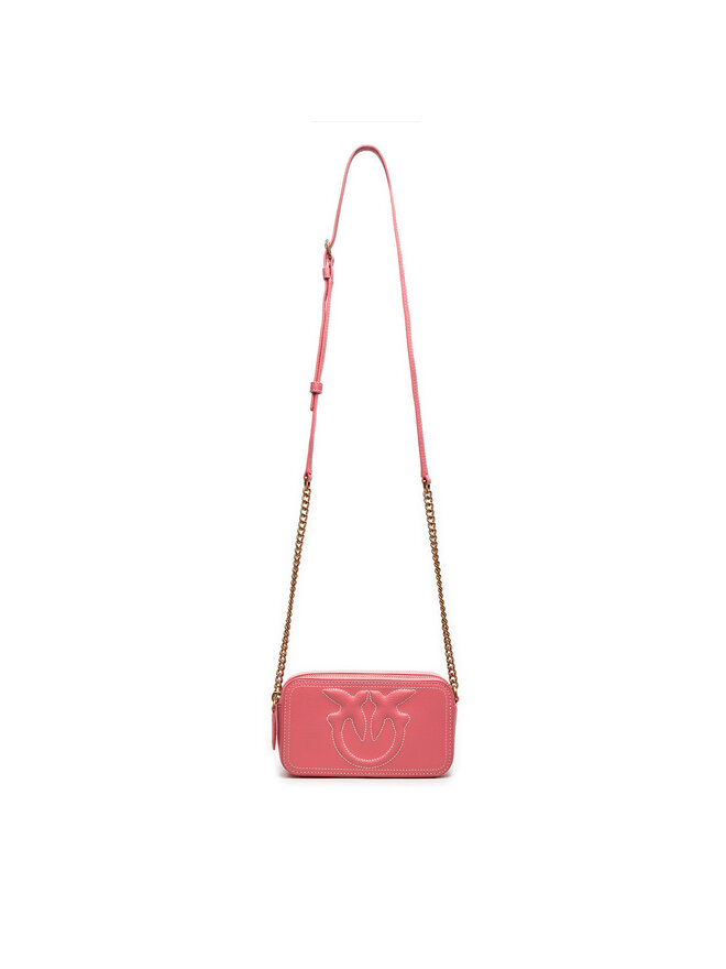 PINKO Táska Pinko Pelle Bottalata 103799 Rózsaszín