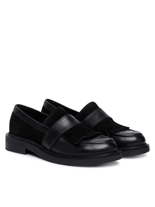 Geox Slipper Geox D Serilda D66WYE 4323 C9999 Schwarz