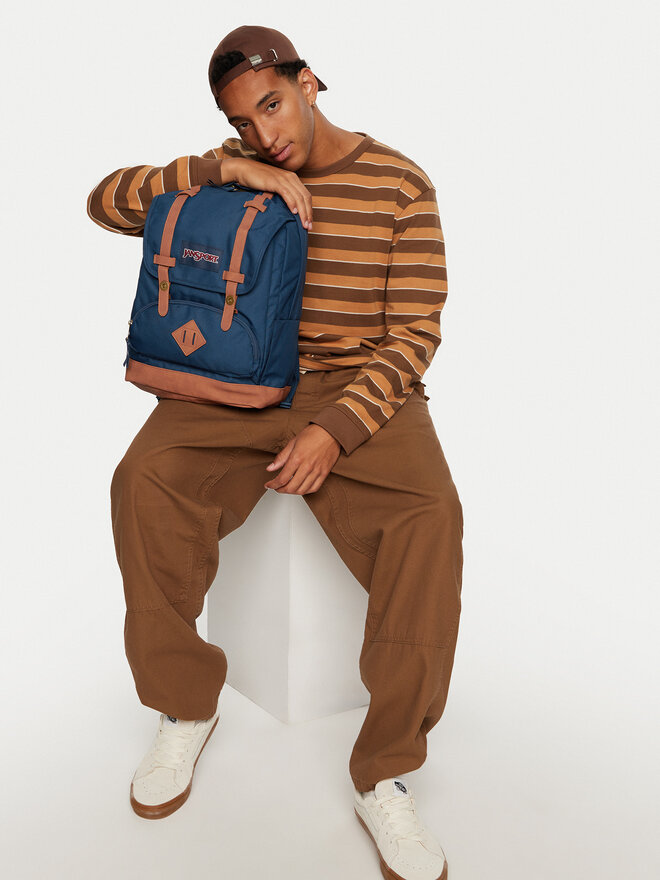 Mochila JanSport Cortlandt EK0A5BBWN54 Azul marino zapatos.es