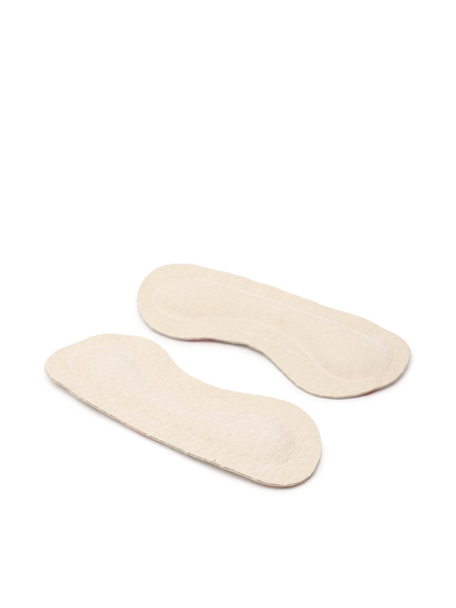 Coccine Zapiętki Coccine Velour Heel Protector 665/90/05AZ Beżowy