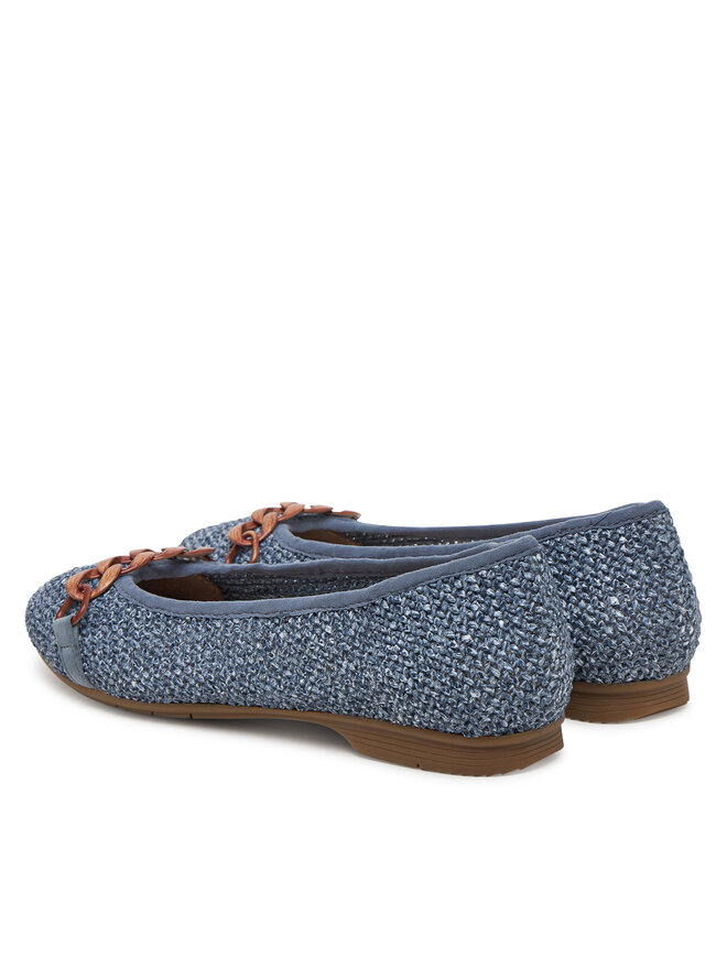 Jana Bailarinas Jana 8-22171-44 Azul marino