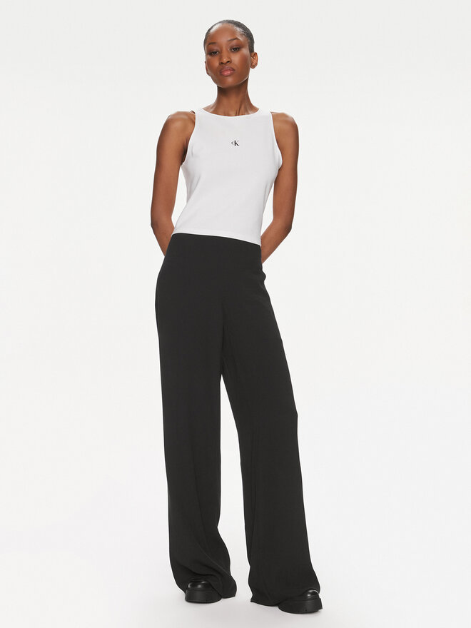 Calvin Klein Jeans Calvin Klein Jeans Top Archival J20J223107 Weiß Slim Fit