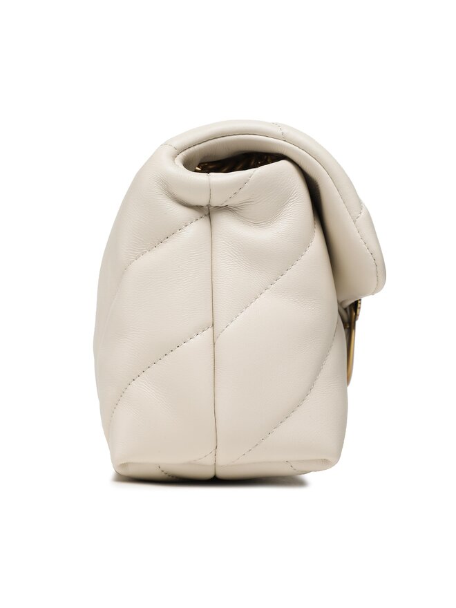 PINKO Torebka PINKO Love Mini Puff Cl PE 23 PLTT 100039 A0F2 Écru
