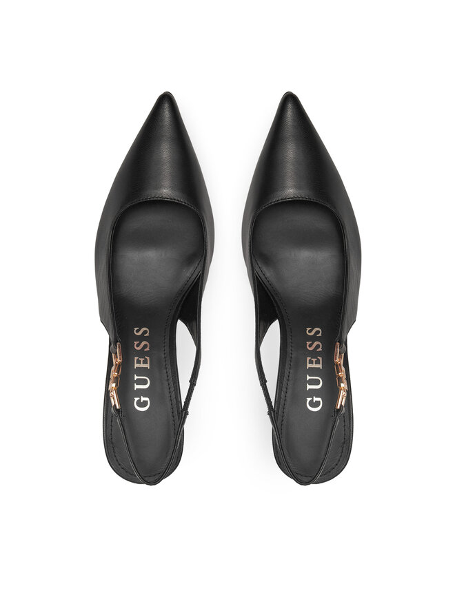 Guess Sandały Guess FLPNS3 LEA05 Czarny