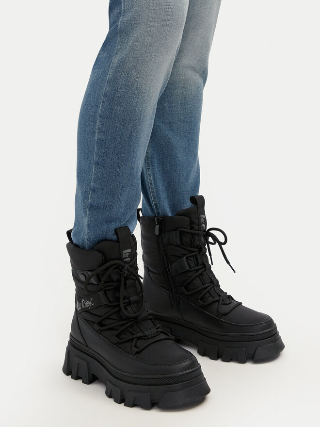 Lee Cooper Μποτάκια Lee Cooper LCJ-24-47-3144LA Μαύρο