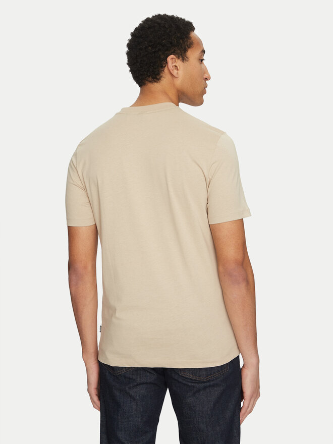 BOSS BOSS Camiseta Thompson 01 50468347 Beis Regular Fit