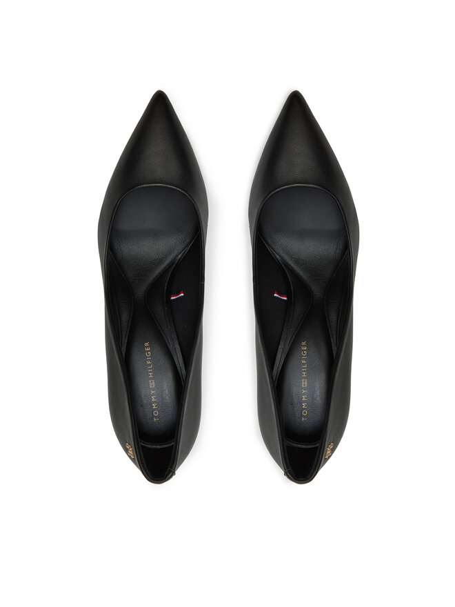 Tommy Hilfiger Tacón de aguja Tommy Hilfiger Essential Pointed Pump FW0FW07533 Negro