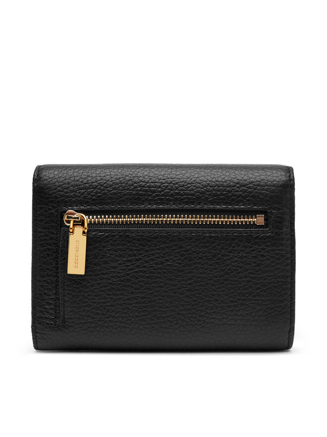 Coccinelle Голям дамски портфейл Coccinelle E2 MD5 11 D6 01 Черен