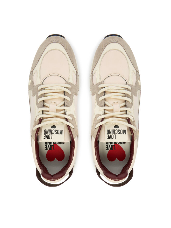 LOVE MOSCHINO Снікерcи LOVE MOSCHINO JA15415G0NINE10A Бежевий