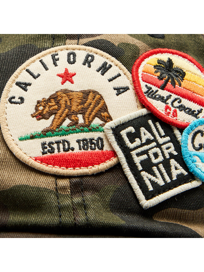 American Needle Baseball sapka American Needle Iconic - CALI SMU705A-CALI Zöld