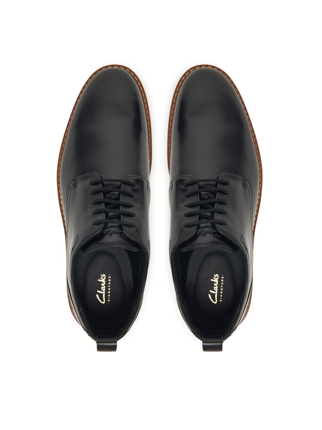 Clarks Halbschuhe Clarks Aldwin Lace 26183981 Schwarz