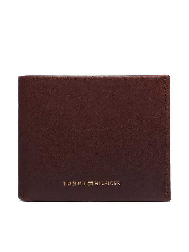 Tommy Hilfiger Geldbörse Tommy Hilfiger Th Seasonal Mini Cc Wallet AM0AM14799 Braun
