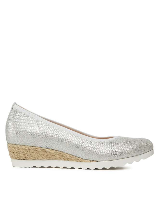 Espadrilles Gabor 42.641.62 Argent chaussures