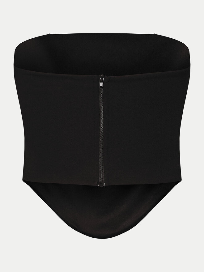 Gina Tricot Gina Tricot Top 21293 Schwarz Slim Fit
