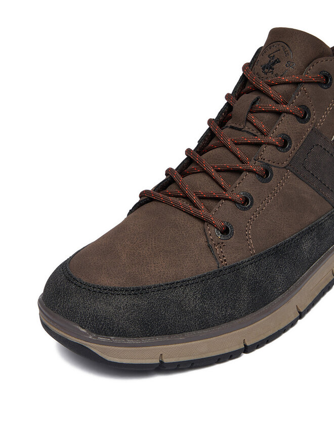 Beverly Hills Polo Club Schnürschuhe Beverly Hills Polo Club CEO-24AC595 Braun