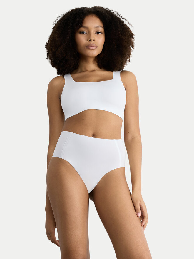 Sloggi Sloggi Klassischer Damenslip mit hoher Taille Zero Feel 10217759 Écru