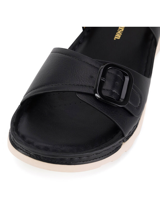 Clara Barson Sandales Clara Barson WYL0510-07 Melns