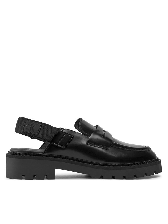 Calvin Klein Jeans Sandály Calvin Klein Jeans Combat Sling Mule LTH Černá