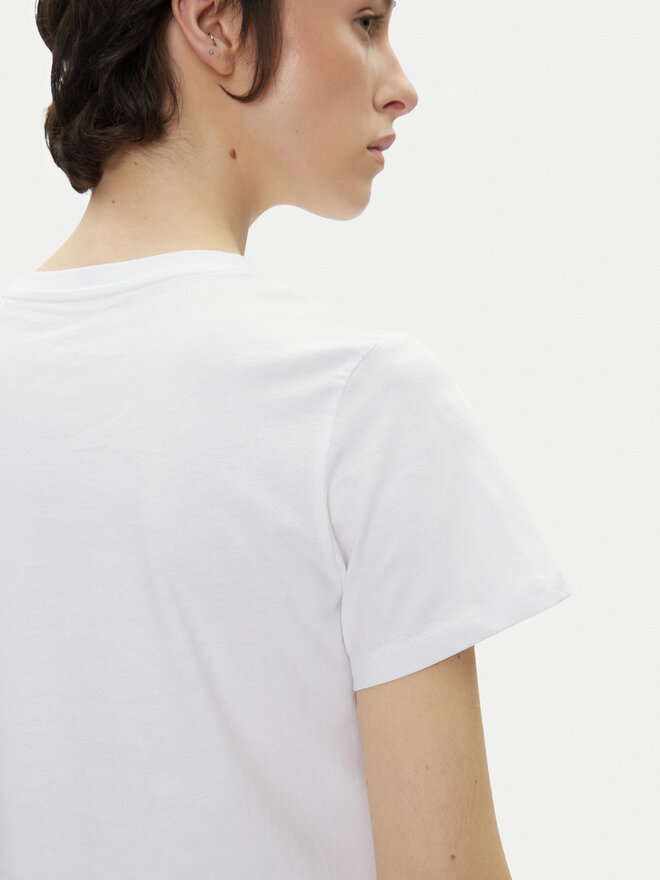 Pepe Jeans Pepe Jeans T-Shirt Rosalind PL506034 Λευκό Regular Fit