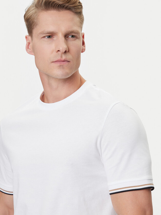 BOSS Boss Футболка Thompson 04 50501097 Білий Regular Fit