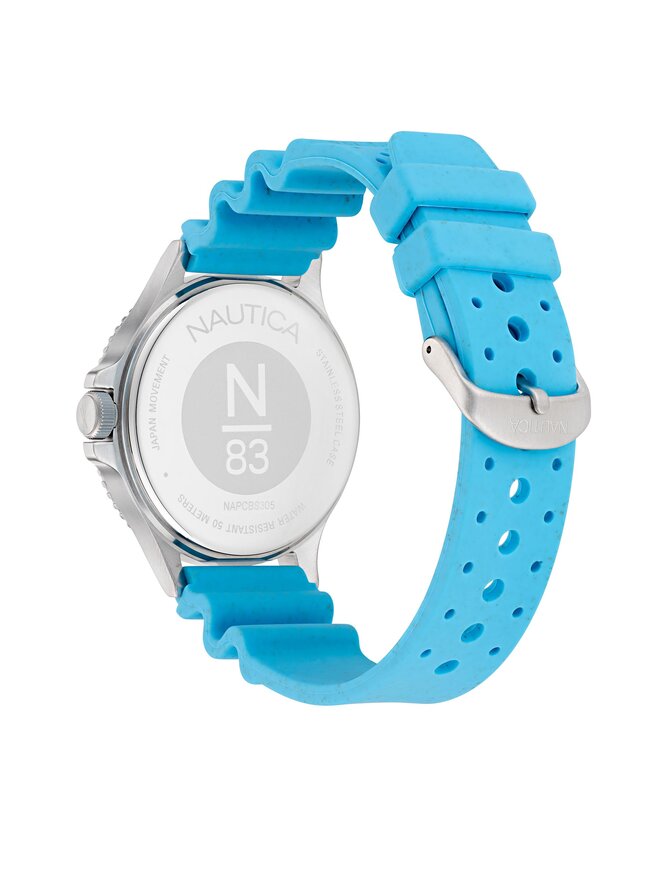 Nautica Pulkstenis Nautica NAPCBS305 Sudraba