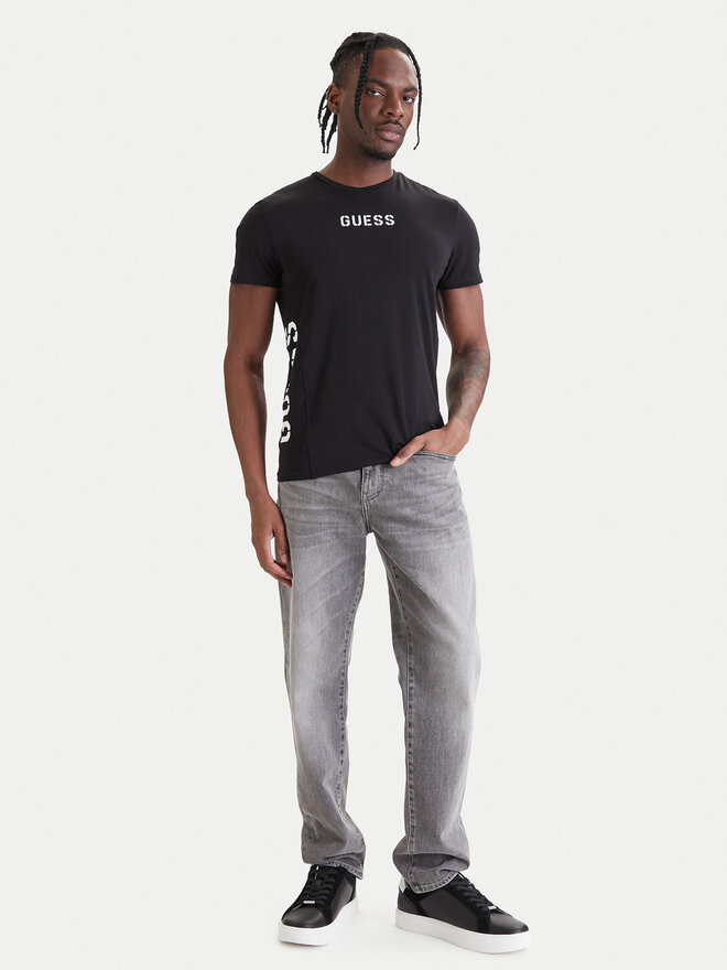 Guess Guess T-Shirt U6GM00 K6YW1 Schwarz Regular Fit