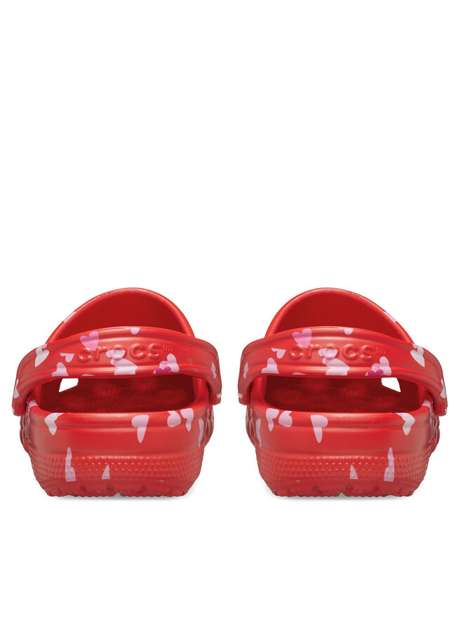 Crocs Şlapi Crocs Classic Vday Clog 209682 Roșu