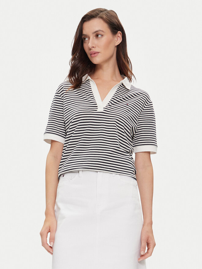 Tommy Hilfiger Tommy Hilfiger Pólóing WW0WW41286 Sötétkék Relaxed Fit