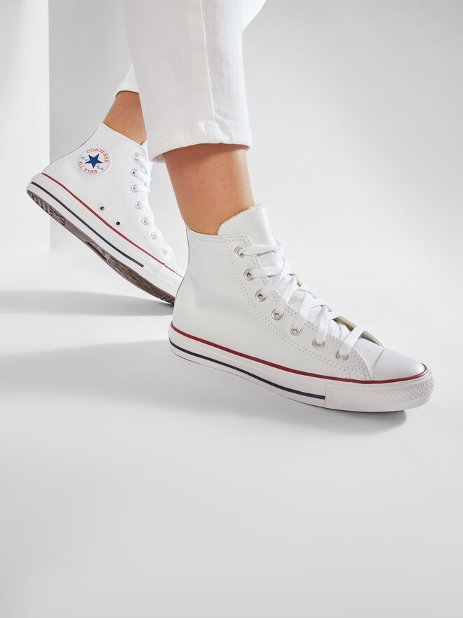 Converse Plátěnky Converse Chuck Taylor All Star HI 132169C Bílá
