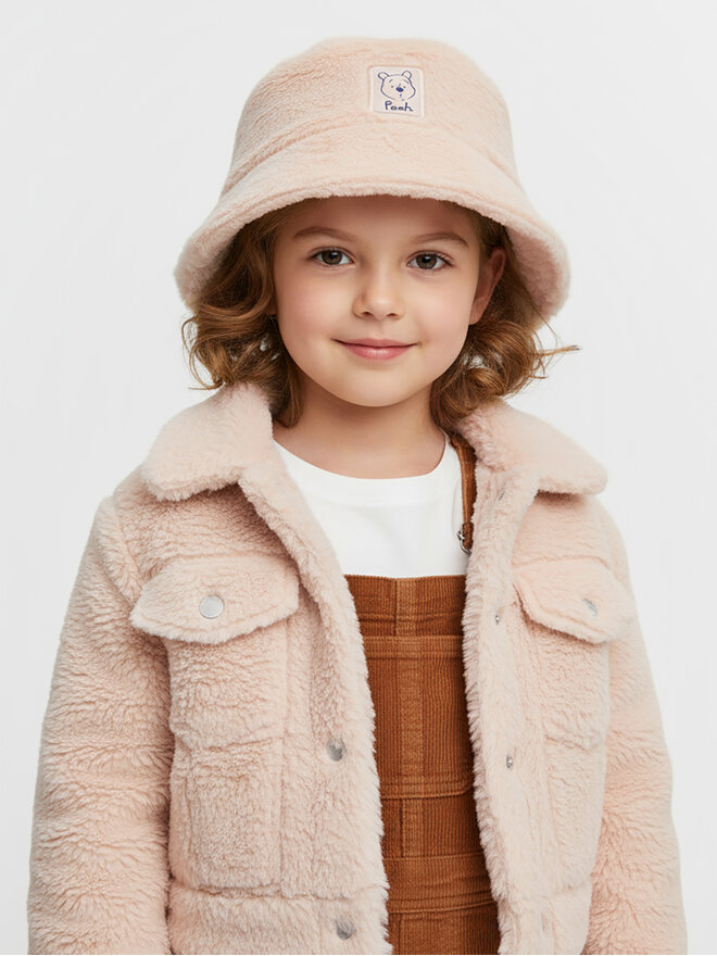 Winnie The Pooh Bucket Hat Winnie The Pooh CEO-ACCCS-AW25-214WTP Beige