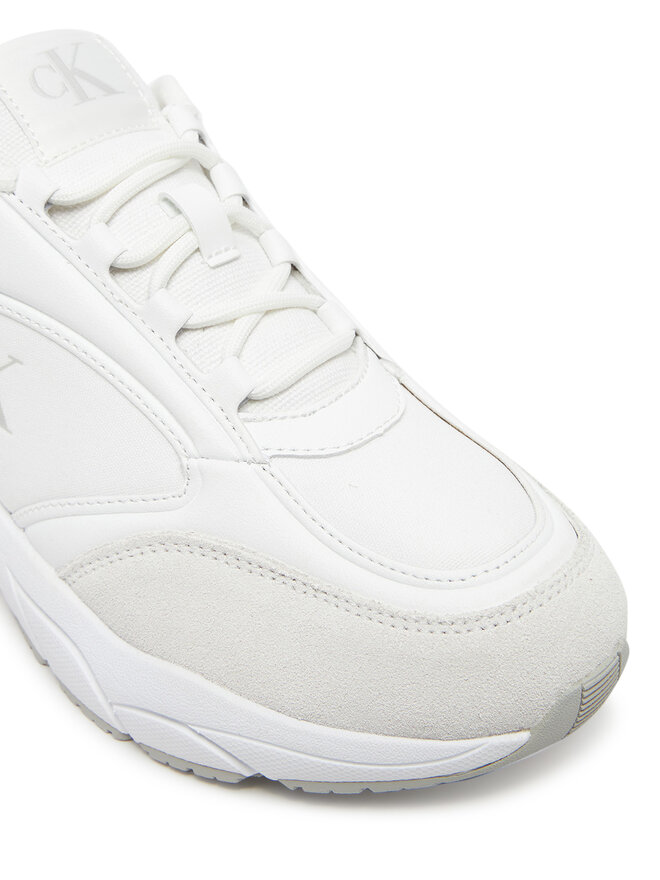 Calvin Klein Jeans Sneakersy Calvin Klein Jeans Retro Tennis Mg Mix YW0YW01743 Biały