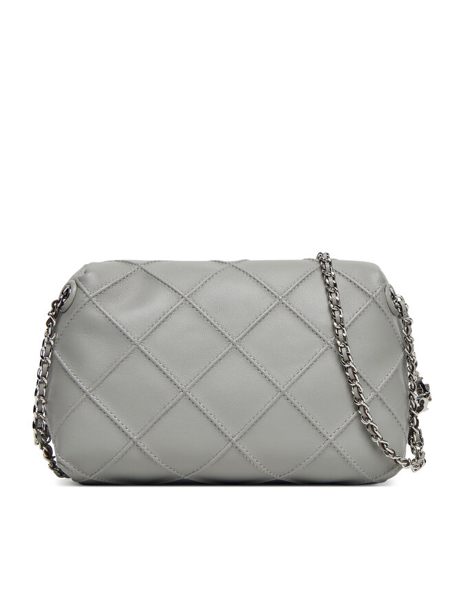 Tory Burch Дамска чанта Tory Burch Fleming Small 169226 Сив