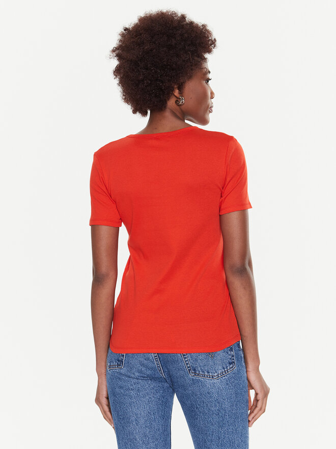 United Colors Of Benetton United Colors Of Benetton Póló 3GA2E16A0 Piros Regular Fit