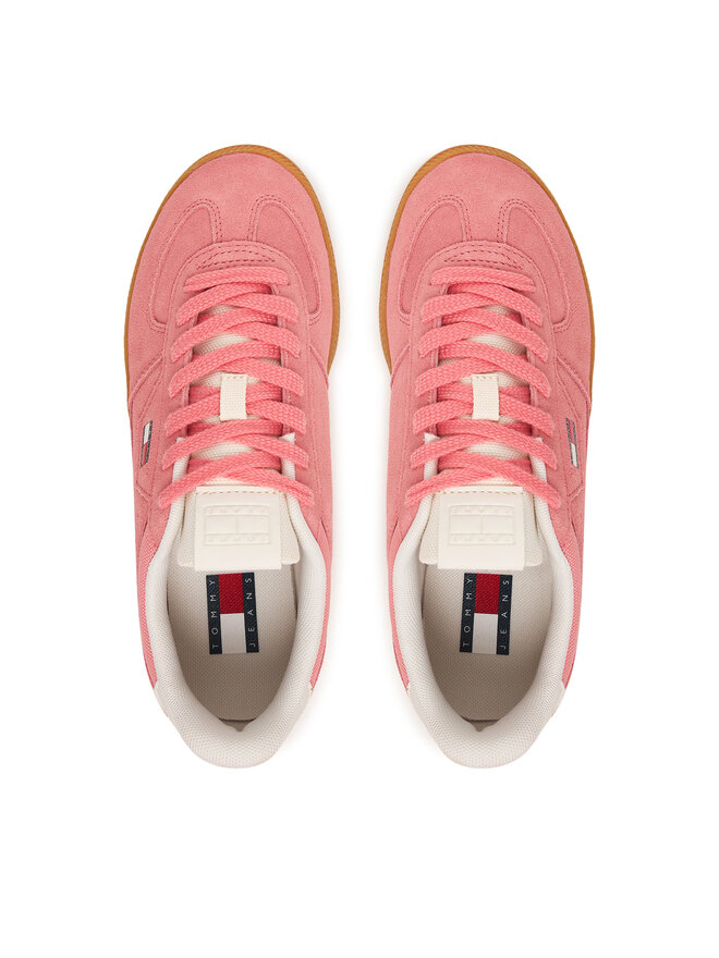 Tommy Jeans Sneakers Tommy Jeans The Greenwich Edge Max Suede EN0EN02989 Rosa