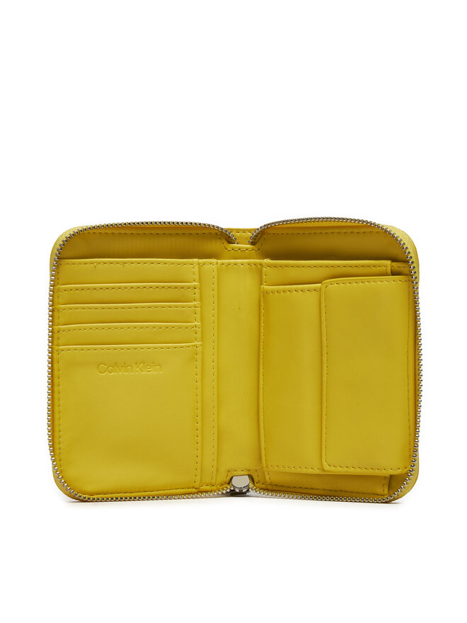 Calvin Klein Liels sieviešu maks Calvin Klein Gracie K60K611688 Dzeltens