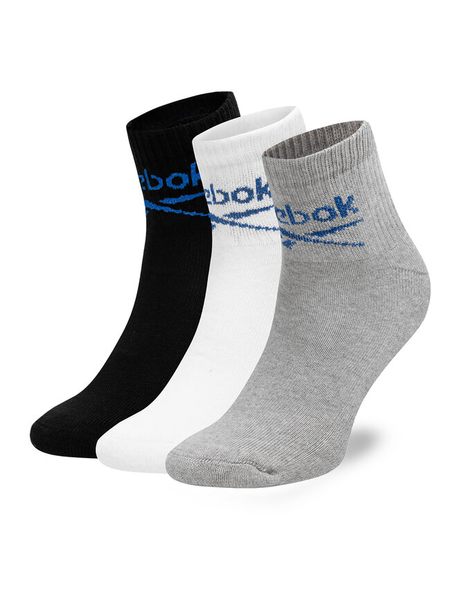 Reebok Set di 3 paia di calzini lunghi unisex Reebok R0255-SS24 (3-pack) Multicolore