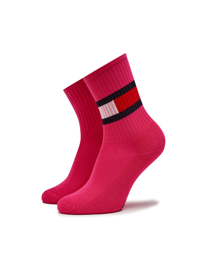 Tommy Hilfiger Zestaw 2 par wysokich skarpet dziecięcych Tommy Hilfiger 394020001 Kolorowy