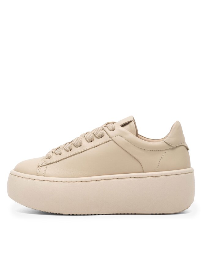 Simple Zapatos hasta el tobillo Simple SILVIA-1 Beis