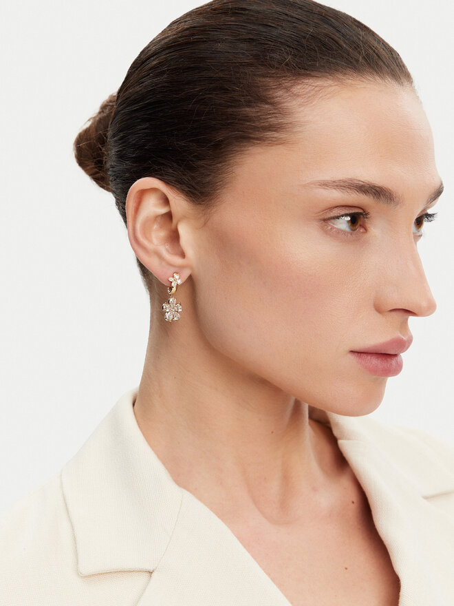 Guess Náušnice Guess JUBE05 105JW Zlatá