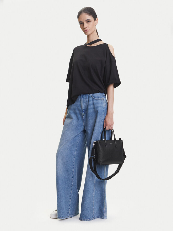 Calvin Klein Kabelka Calvin Klein Ck Must Small Tote_Mono K60K613023 Černá